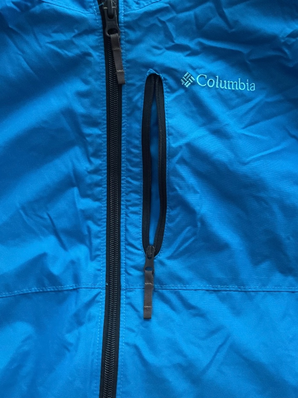 Youth Windbreaker, measure 51*62 ( W*L) CM, blue Colombia